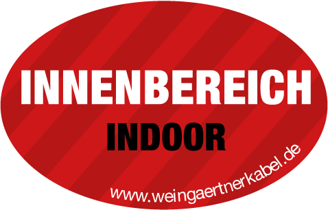 Rotes Icon für Innenbereich - Indoor